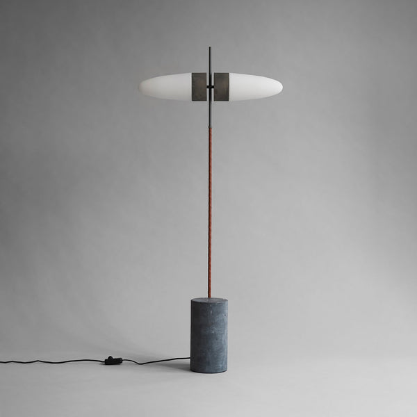 Bull Floor Lamp - Oxidized