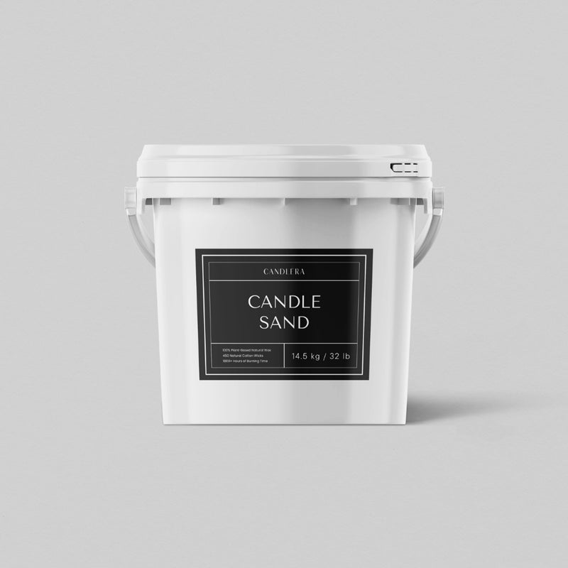 Candle Sand 14.5 kg/32 lb + 350 Wicks by Candlera®