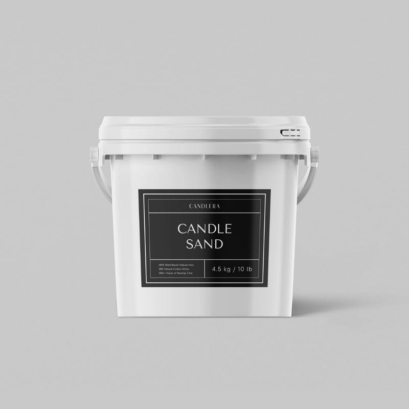 Candle Sand 4.5 kg/10 lb Bucket + 150 Wicks by Candlera®