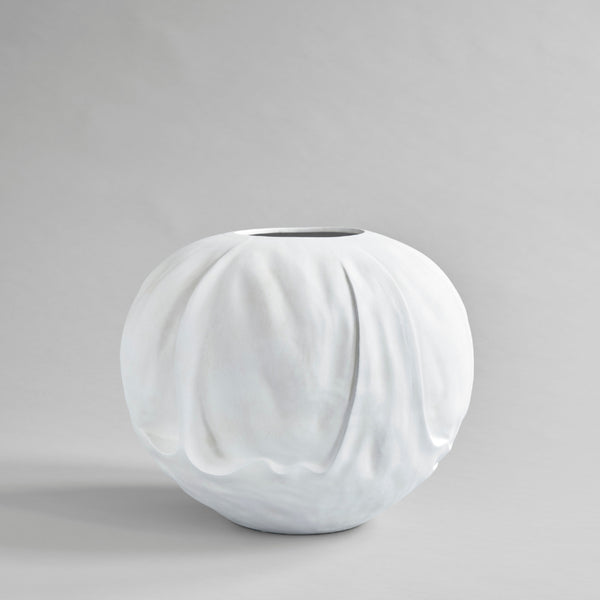 Orimono Vase, Big - Bone White