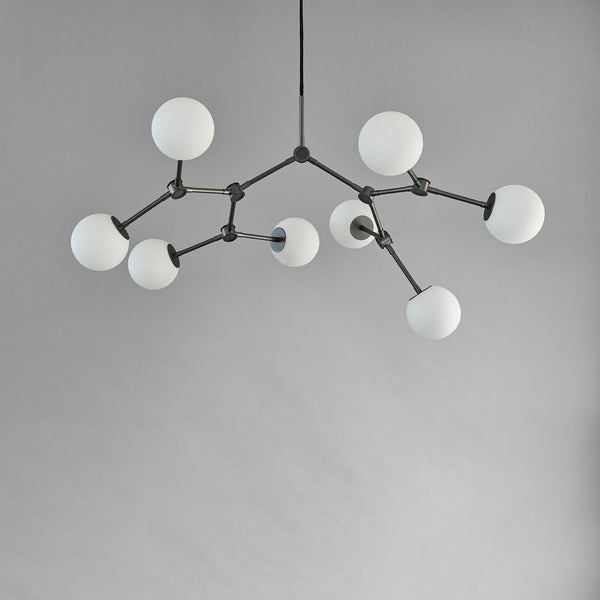 Drop Chandelier Bulp, Mini - Grey