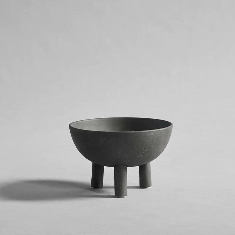 Ceramic Bowl for Pearled Candle Powder, Dark Grey Ceramic Bowl for Granulated Wax, Ceramics for Pearl Candles, Ceramic Bowls for Candle Sand